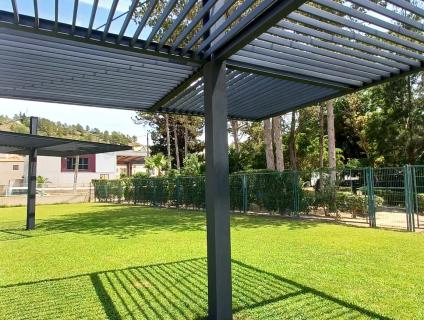Arranjament pèrgoles piscina. Subvenció Línia Excepcionals 2024 Diputació de Tarragona.